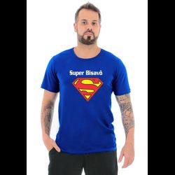 Camiseta Masculina Estampa Super Bisavô - TechMalhas