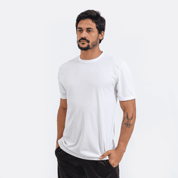 Camiseta Dryfit Masculina - Branca - TechMalhas