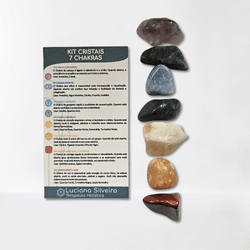 KIT Cristais dos 7 Chakras - Reiki - KITCHAKRAS - LOJA TERAPEUTA LUCIANA SILVEIRA