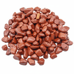 Jaspe Vermelho Rolado P - Pacote Atacado 100g - JV... - LOJA TERAPEUTA LUCIANA SILVEIRA