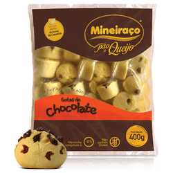 Pão de Queijo Com Chocolate 25G (400G) - The Bog Store