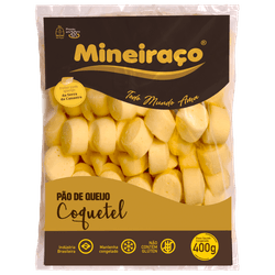 Pão de Queijo Coquetel 15G (400G) - Congelado - The Bog Store