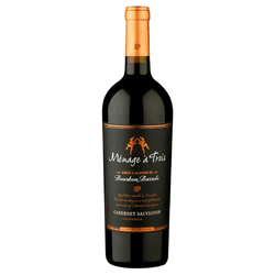 Menage A Trois Bourbon Barrel Cabernet Sauvignon 2... - The Bog Store