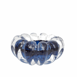 Centro de Mesa Mini Murano Dinant Azul Nightly - 8... - THOULOUSE 