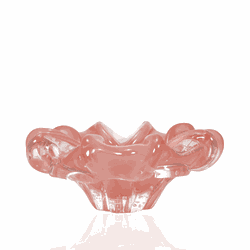 Centro de Mesa Murano Gandesh Quartzo Rose - 8304P... - THOULOUSE 