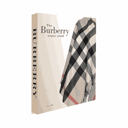 Caixa Livro Book The Burberry Winter Plaide - 1262 - THOULOUSE 