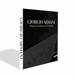 Caixa Livro Book Giorgio Armani Black - 12626 - THOULOUSE 