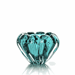 Cachepot Mini de Murano July Verde Esmeralda - 424... - THOULOUSE 