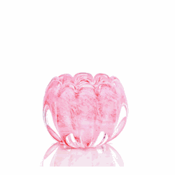 Cachepot Mini de Murano July Rose - 4243/RO - THOULOUSE 