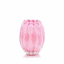 Vaso Cristal de Murano July Rose - 4242/RO - THOULOUSE 