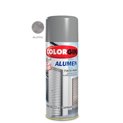 SPRAY ALUMEN ALUMÍNIO 350ML COLORGIN - TINTAS JD