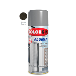 SPRAY ALUMEN BRONZE ESCURO 350ML COLORGIN - TINTAS JD