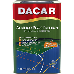 TINTA PARA PISO PREMIUM DACAR 18L - TINTAS JD