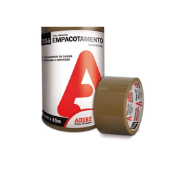 FITA PARA EMPACOTAMENTO MARROM 706 45X40 ADERE - TINTAS JD