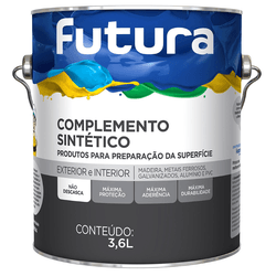 FUNDO ANTICORROSIVO CINZA 3,6L FUTURA - TINTAS JD