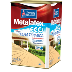 TINTA ECO TELHA TÉRMICA BRILHANTE METALATEX 18L - TINTAS JD