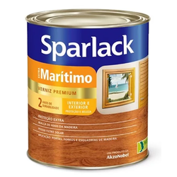 VERNIZ EXTRA MARITIMO BRILHANTE 0,9L SPARLACK - TINTAS JD