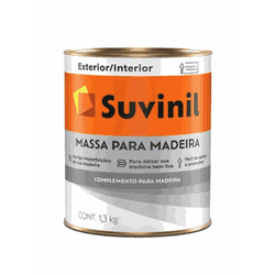 MASSA PARA MADEIRA SUVINIL 0,9L - TINTAS JD