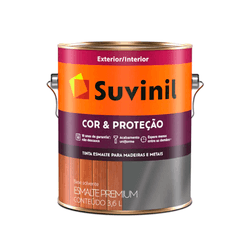 Esmalte Cor e Proteção Branco Fosco 3,6L - Suvinil... - Tintas São Miguel agora é Bela Tintas