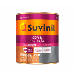 Esmalte Cor e Proteção Branco Acetinado 900ML - Su... - Tintas São Miguel agora é Bela Tintas