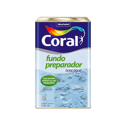 Fundo Preparador Parede Base Água 18L - Coral - Tintas São Miguel agora é Bela Tintas