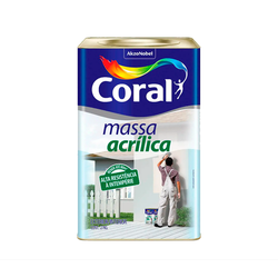 Massa Acrílica 27Kg - Coral - TINTAS SÃO MIGUEL