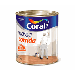 Massa Corrida 1,5Kg - Coral - Tintas São Miguel agora é Bela Tintas