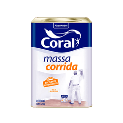 Massa Corrida 25Kg - Coral - Tintas São Miguel agora é Bela Tintas