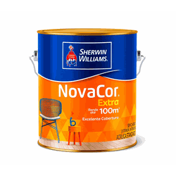 Tinta Acrílica Novacor Extra Fosco Branco 3,6L - S... - Tintas São Miguel agora é Bela Tintas