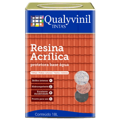 Resina Acrílica Base Água 18L - Qualyvinil - TINTAS SÃO MIGUEL