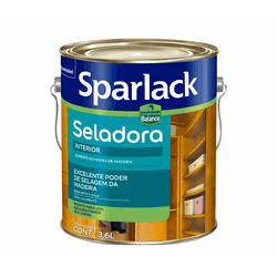 Seladora Água para Madeira 3,6L - Sparlack - Tintas São Miguel agora é Bela Tintas