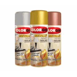 Spray Metallik para Exteriores - ColorGin - TINTAS SÃO MIGUEL