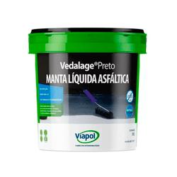 Vedalage Preto 18L - Viapol - TINTAS SÃO MIGUEL