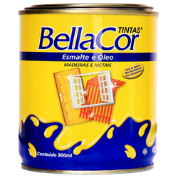 Tinta a óleo branco 0,9L - BellaCor - Tintavel