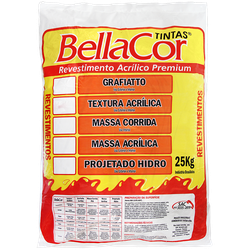 Projetado Hidro - Refil 25kg - BellaCor - Tintavel