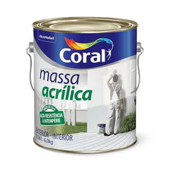 Massa acrílica 3,6L / 6kg - Coral - Tintavel