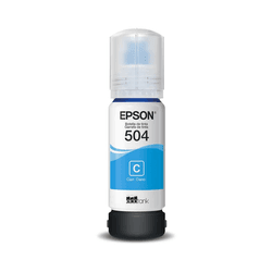 Tinta T-504 Original Epson T504 Ciano L4150 L4160 ... - TONERNET