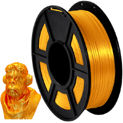 Filamento PLA+ Silk 1.75mm 1kg - Brass - TOPINK3D