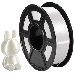 Filamento PLA+ Silk 1.75mm 1Kg - Branco - TOPINK3D