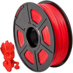 Filamento PLA+ 1.75mm 1kg - Vermelho - TOPINK3D