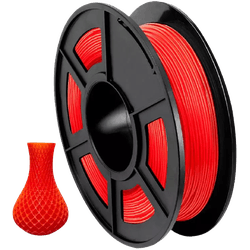 Filamento Flexivel - 1.75mm -500grs- Vermelho - TOPINK3D