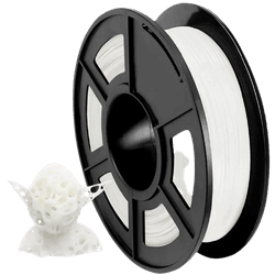 Filamento Flexivel - 1.75mm - 500grs - Branco - TOPINK3D