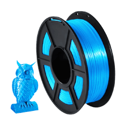 Filamento PLA+ Silk 1.75mm 1Kg - Azul - TOPINK3D