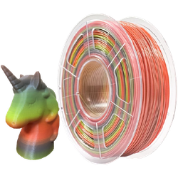 Filamento PLA+ Rainbow (COLOR 02) 1.75mm 1Kg - TOPINK3D