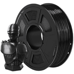 Filamento PLA+ 1.75mm 1kg - Preto - TOPINK3D