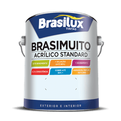 BRASIMUITO ACRILICO BRANCO NEVE 18LTS - TOTAL TINTAS DISTRIBUIDORA