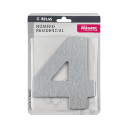 NUMERO P/ CASA ADESIVO 4 ACM - TOTAL TINTAS DISTRIBUIDORA