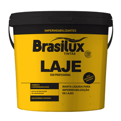 IMPERMEABILIZANTE LAJE 3,6L BRASIFLEX BRASILUX - TOTAL TINTAS DISTRIBUIDORA