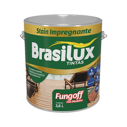 FUNGOFF STAIN IMPREGNANTE 900ML BRASILUX - TOTAL TINTAS DISTRIBUIDORA