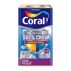 TINTA ACRÍLICA PROTEÇÃO SOL & CHUVA TOTAL FOSCO AR... - TOTAL TINTAS DISTRIBUIDORA